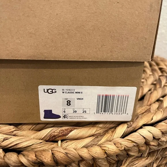 UGG Classic Mini II in Vibrant Purple - Picture 2 of 15